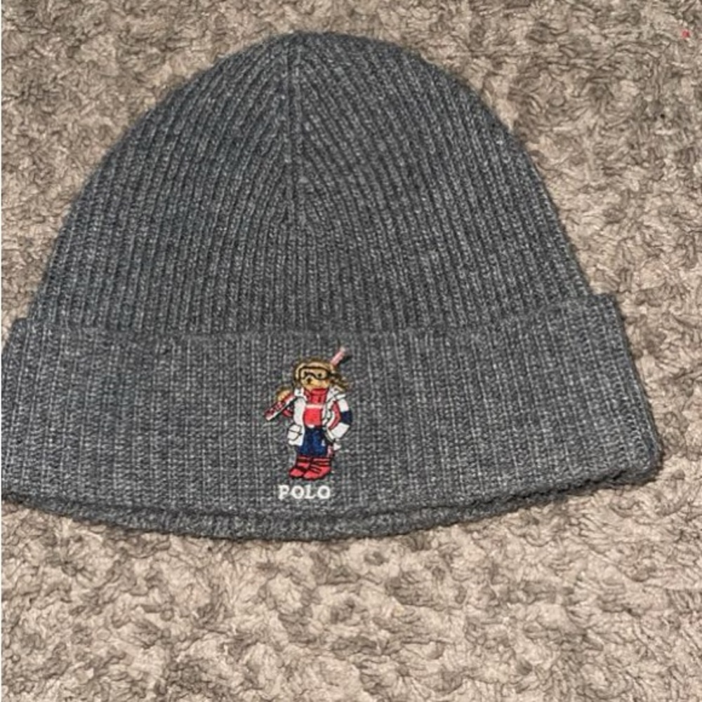 Ralph Lauren Bear Beanie(defect)